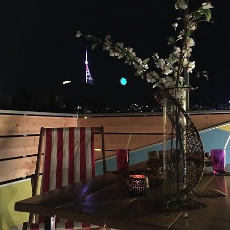 屋顶景观公寓 第比利斯 外观 照片